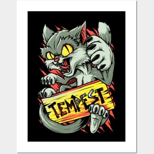 Vinnie the cat Posters and Art